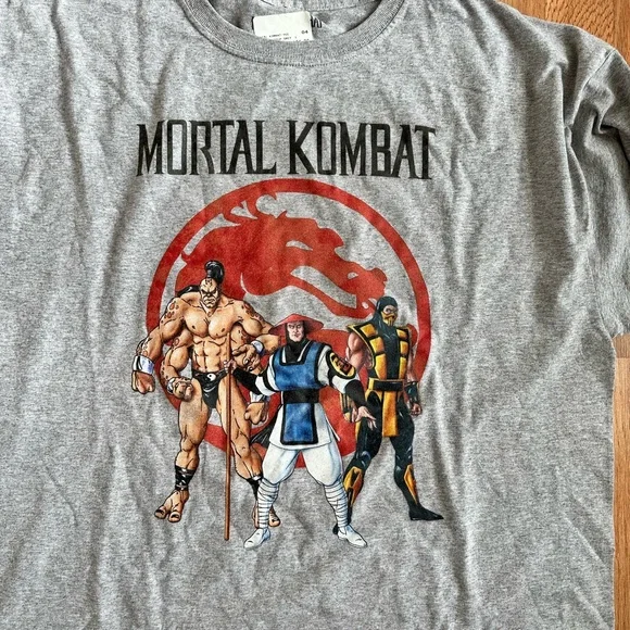 Mortal Kombat Men’s Video Game Shirt Large - Picture 4 of 4